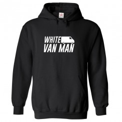 White Van Man Classic Unisex Kids and Adults Pullover Hoodie For Sitcom Fans